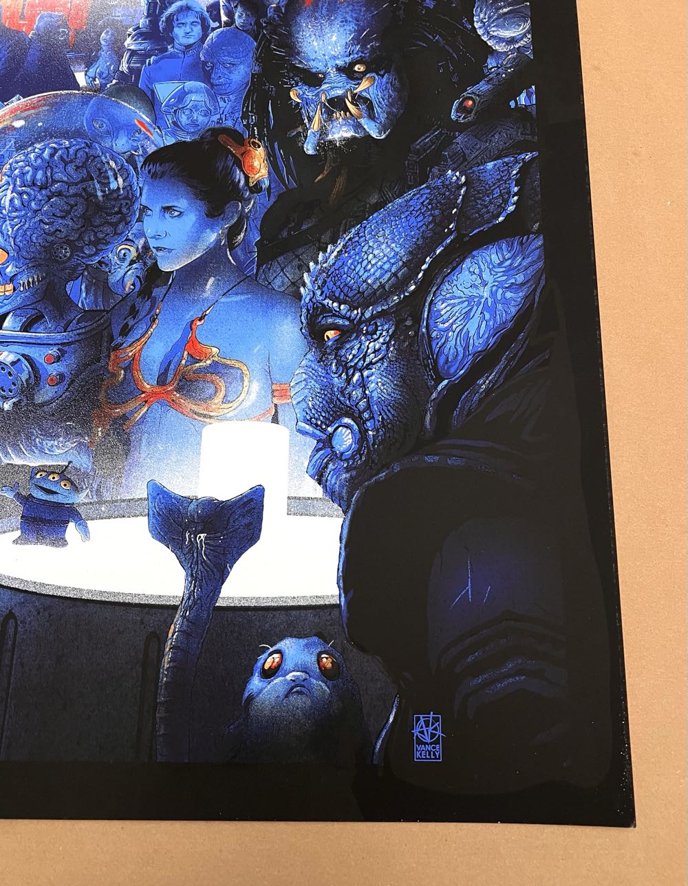 Sci-fi Cantina - Vance Kelly art collectible - Main Image 4