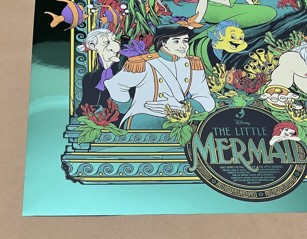 The Little Mermaid (Foil Variant) - Germaine Mainger art collectible - Main Image 3