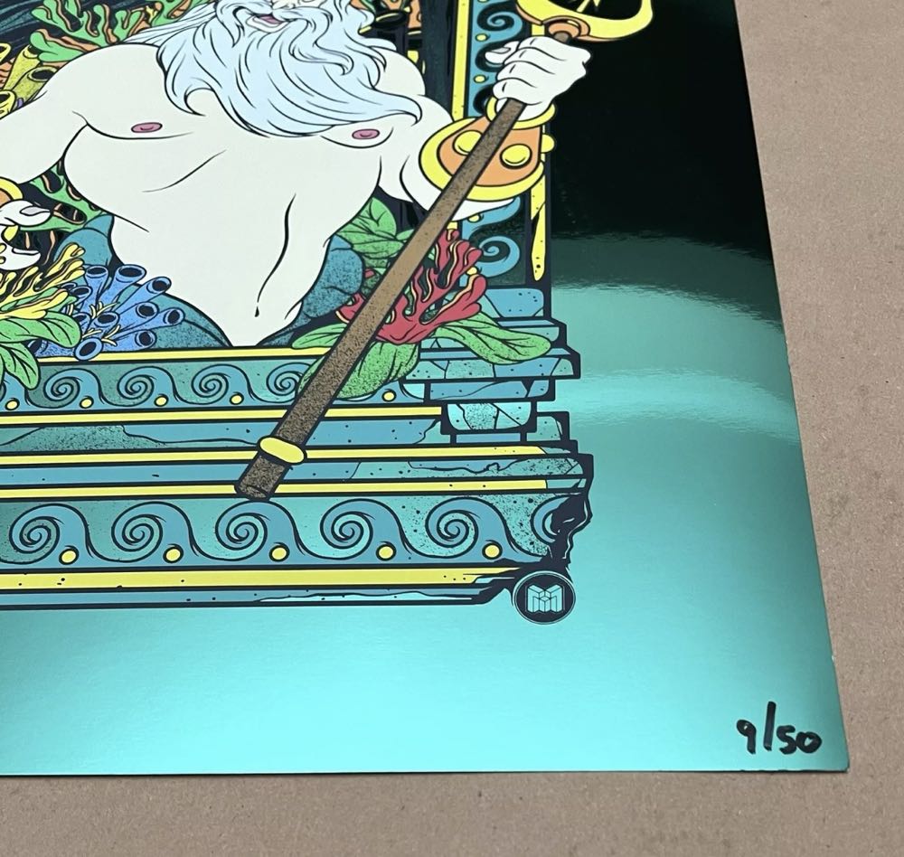 The Little Mermaid (Foil Variant) - Germaine Mainger art collectible - Main Image 4