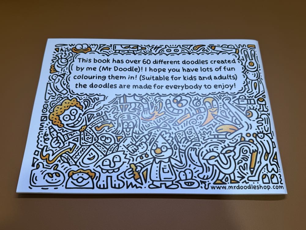 Mr Doodle Coloring Book Vol 2 Deluxe Pack  art collectible - Main Image 2