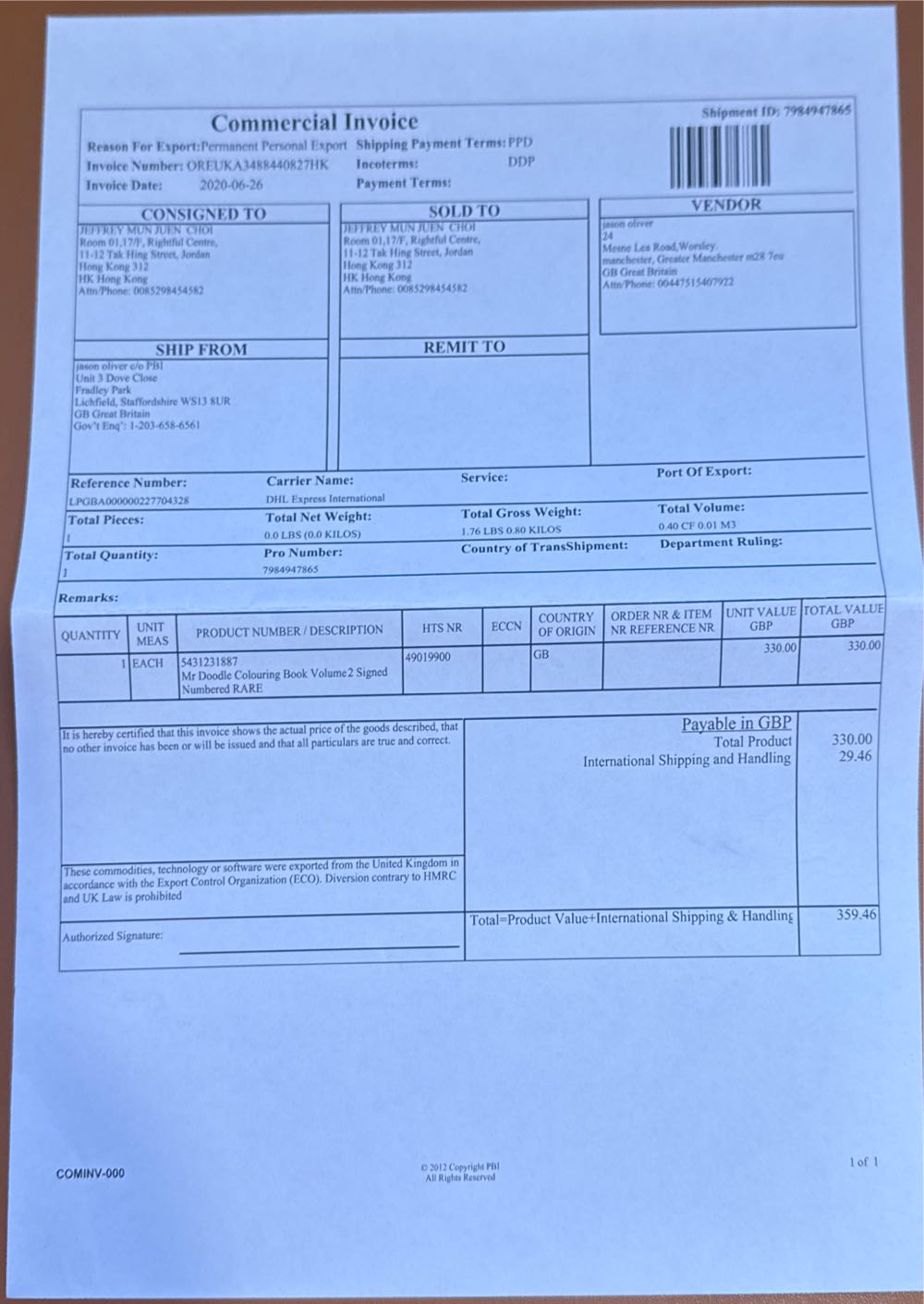 Mr Doodle Coloring Book Vol 2 Deluxe Pack  art collectible - Main Image 3