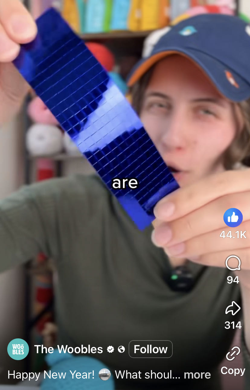 Disco Ball Amigurumi Penguin  art collectible - Main Image 2