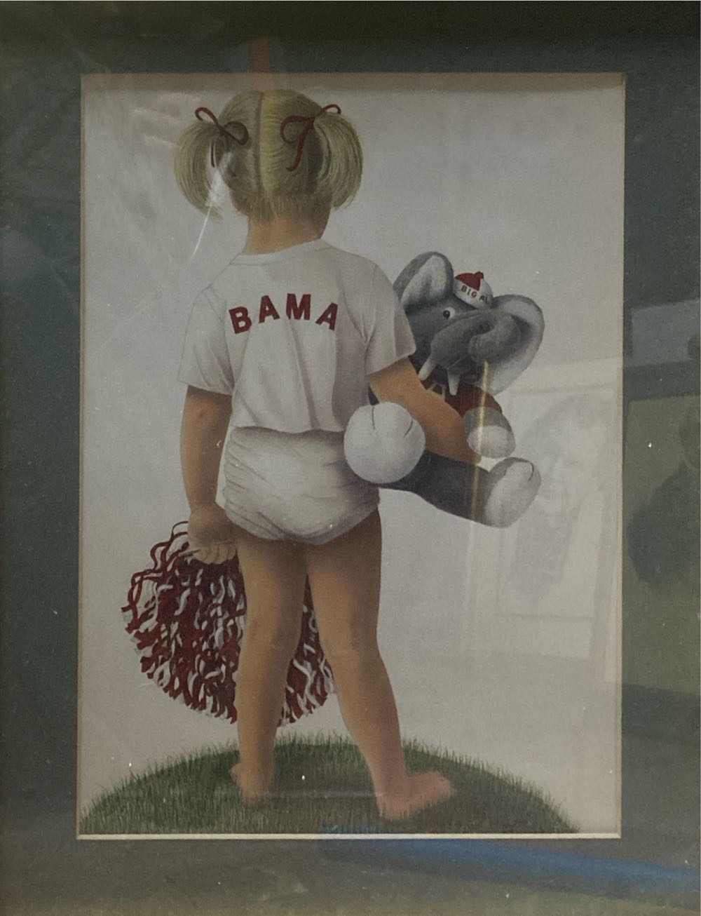 Alabama Baby Boy Picture - Fran Baggett art collectible - Main Image 3