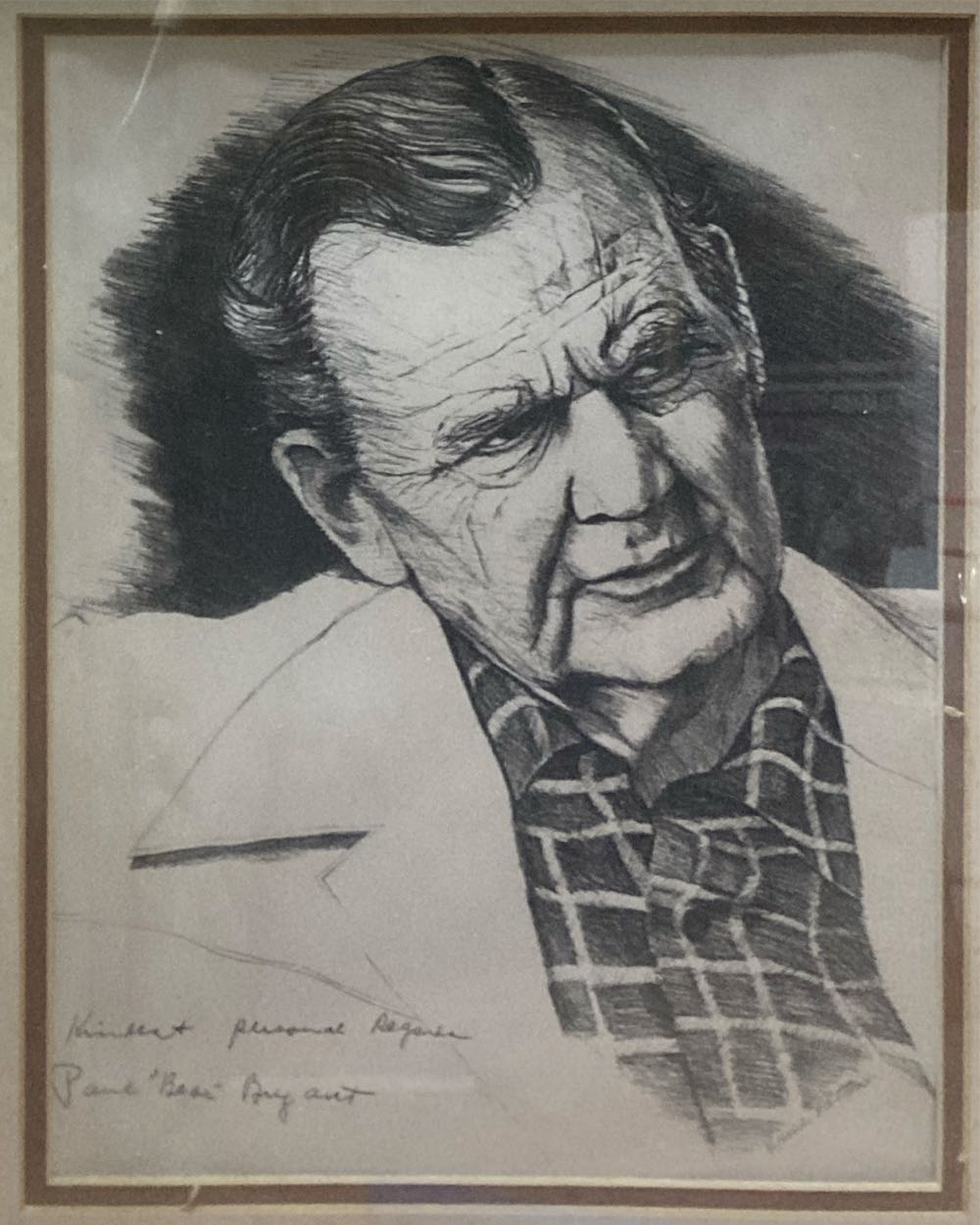 Paul Bear Bryant  art collectible - Main Image 2