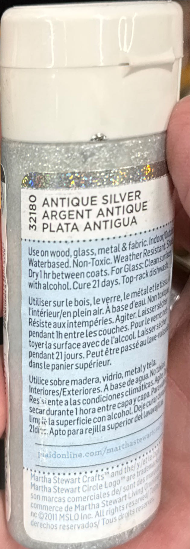 Sculpey Liquid Bakeable  2oz Silver