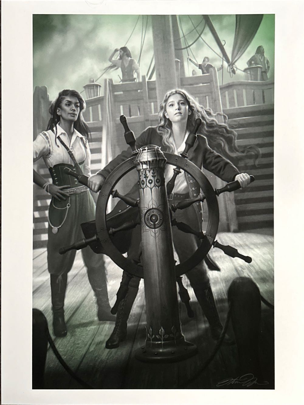 Deco Art DAP067 Pearls Black Lamp