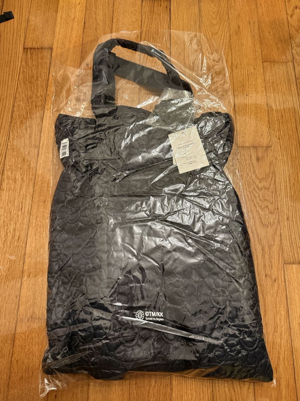 TM Flower Quilting Puffer Bag Black  art collectible - Main Image 2