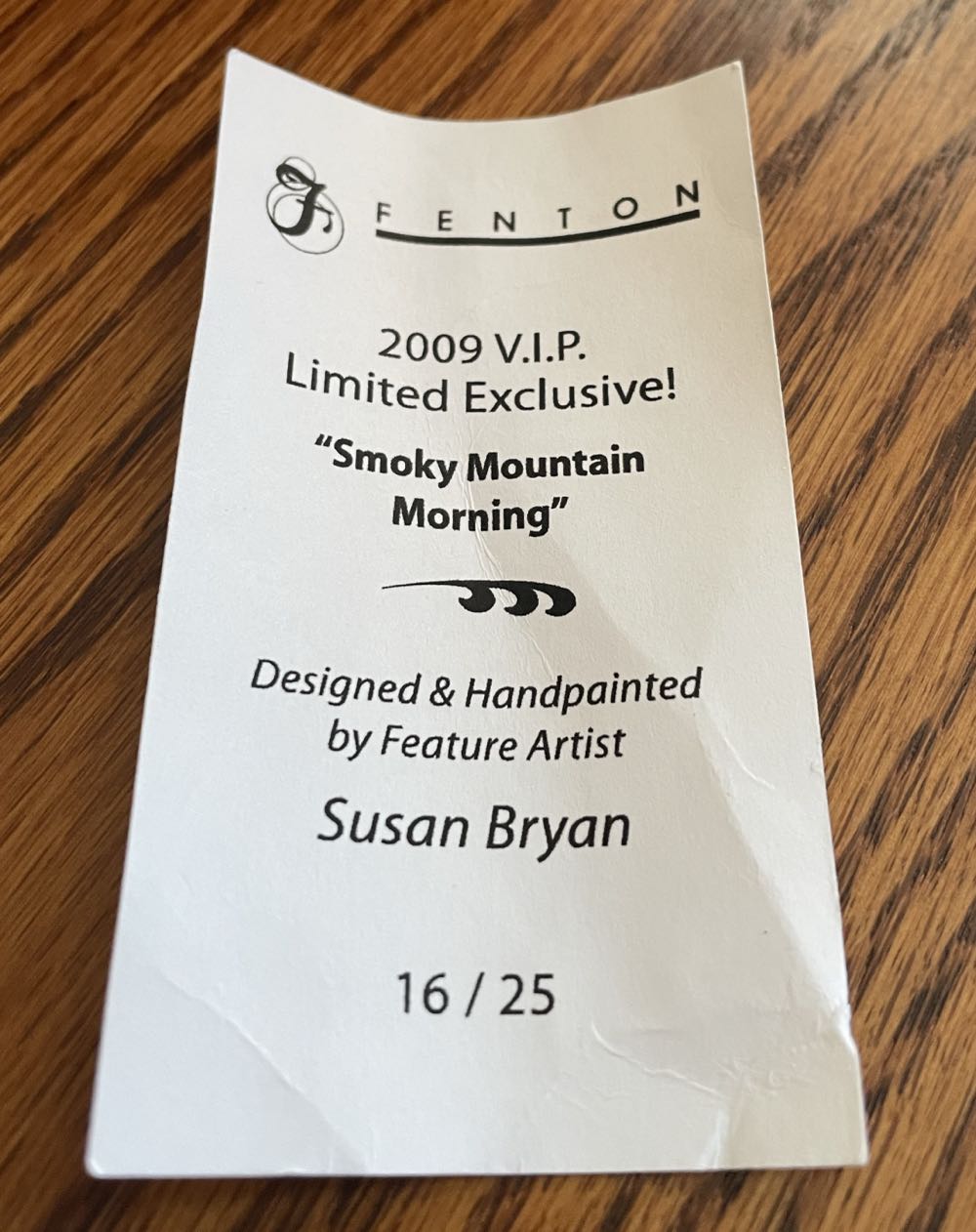 Vase - Susan Bryan art collectible - Main Image 4