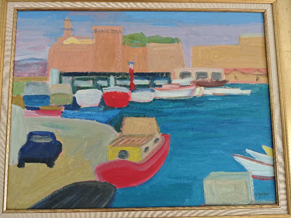 Le Vieux Port De Marseille - Diana François art collectible - Main Image 2
