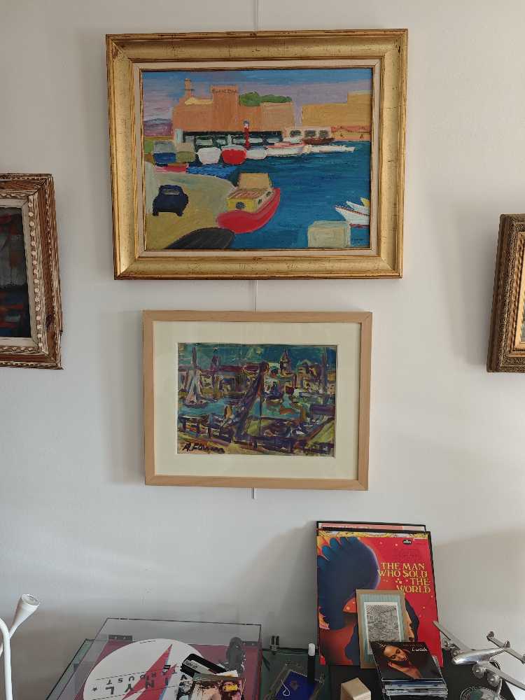 Le Vieux Port De Marseille - Diana François art collectible - Main Image 3