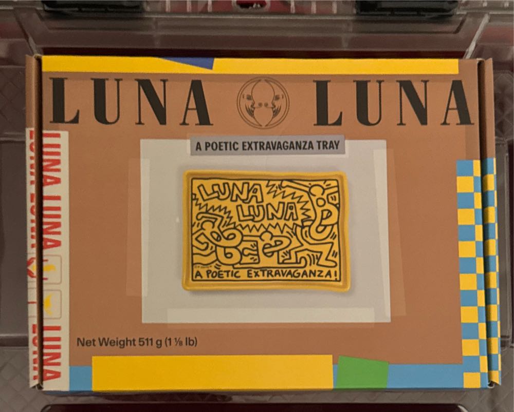 Luna Luna A Poetic Extravaganza Tray - Keith Haring art collectible - Main Image 2