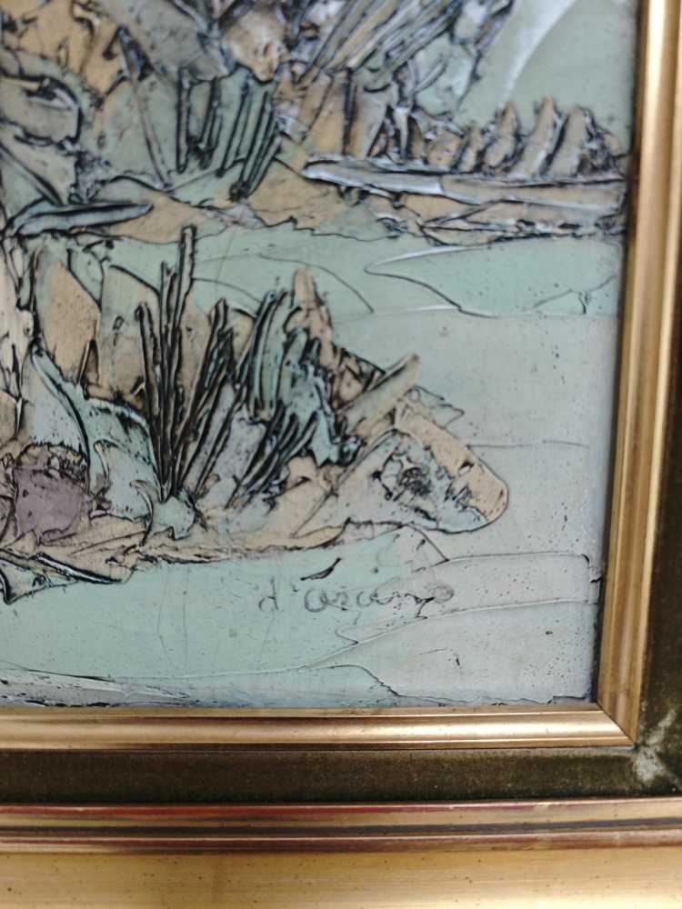 Chevaux en Camargue - Ambrogiani dit d’Orcino Toussaint art collectible - Main Image 4