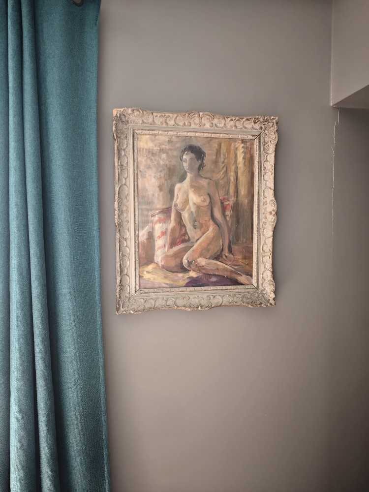 Nu assis  art collectible - Main Image 3