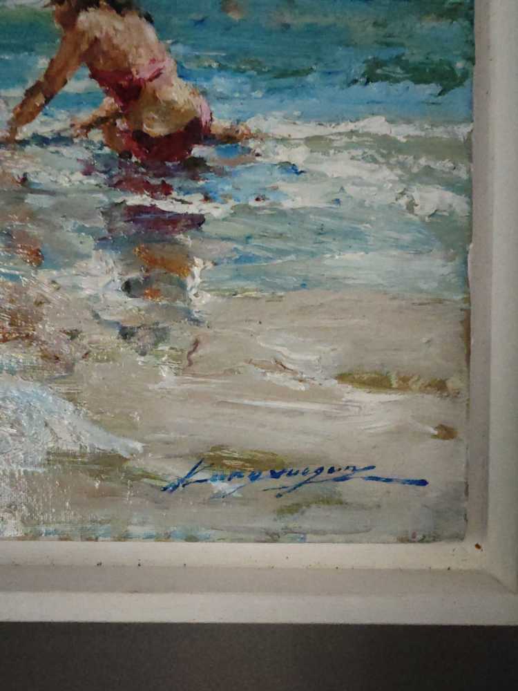 A la Plage - Kang Xue Jun art collectible - Main Image 4