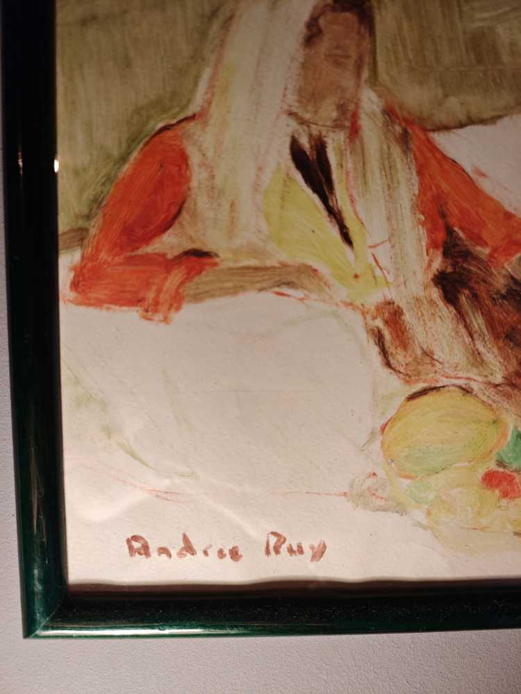 Femme aux Fruits - Ruy Andrée art collectible - Main Image 4
