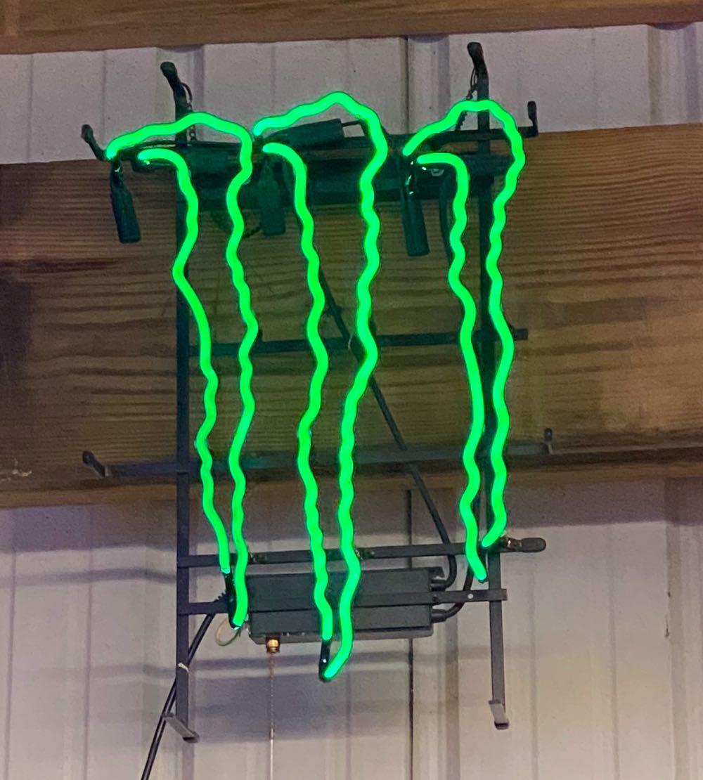 Monster Energy Drink Sign  art collectible - Main Image 2