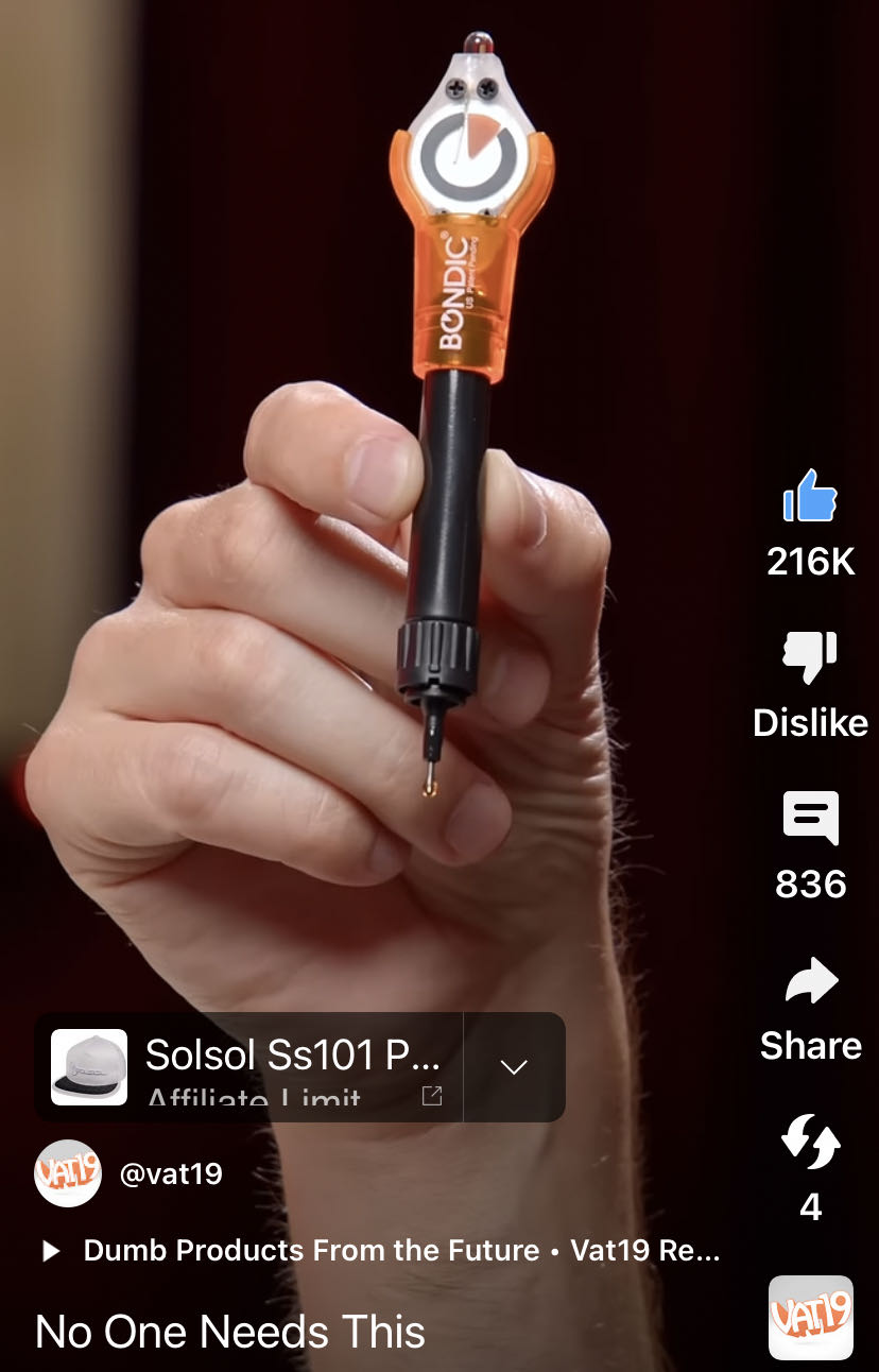 Bondic Plastic Melting UV Pen  art collectible - Main Image 2