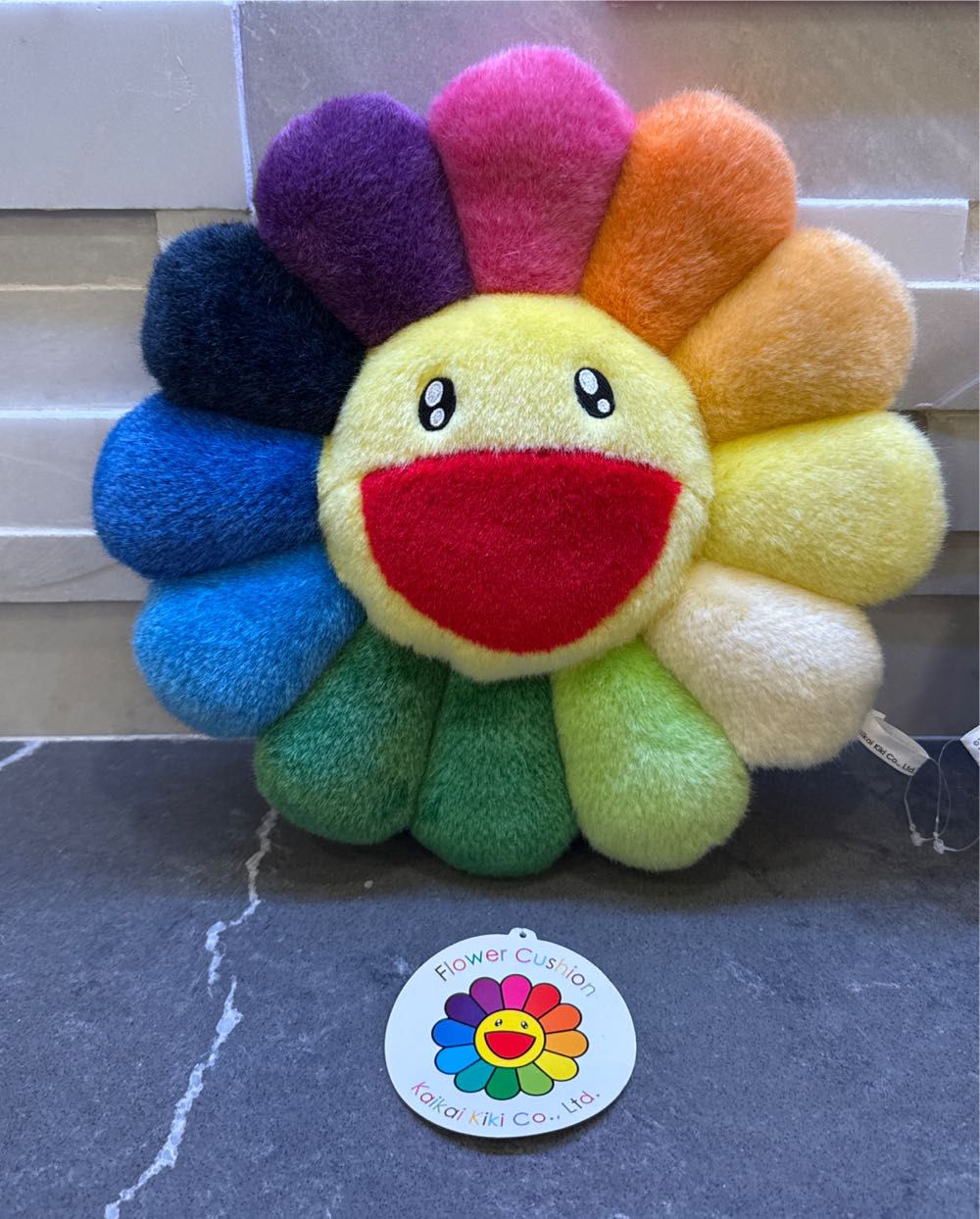 Takashi Murakami Small Flower Pillow - Takashi Murakami art collectible - Main Image 3