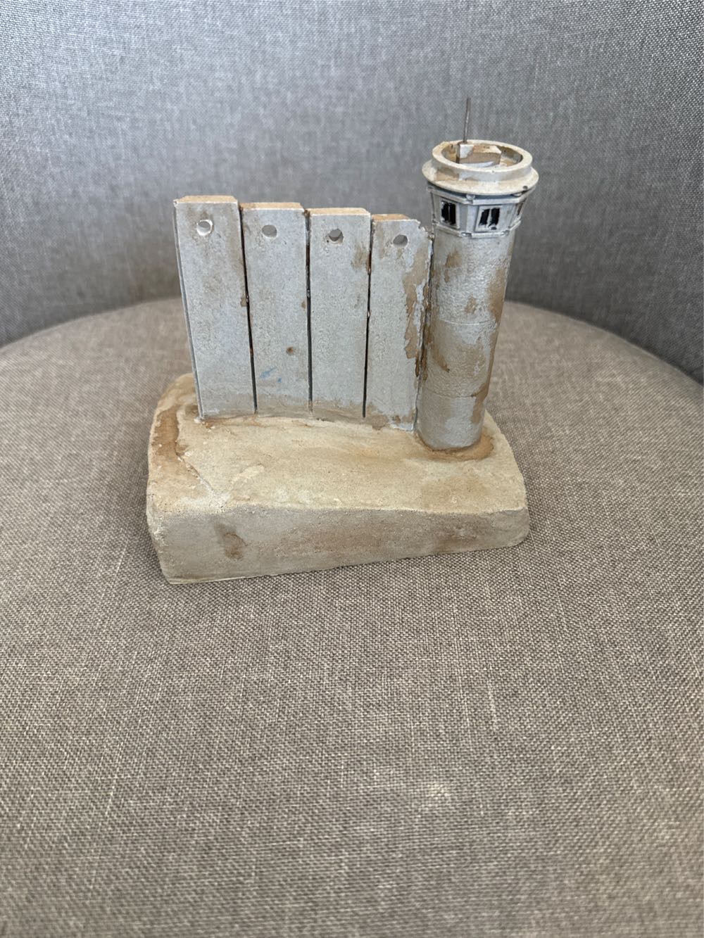 Banksy- Flower Thrower Tower Sculpture - Banksy art collectible - Main Image 2