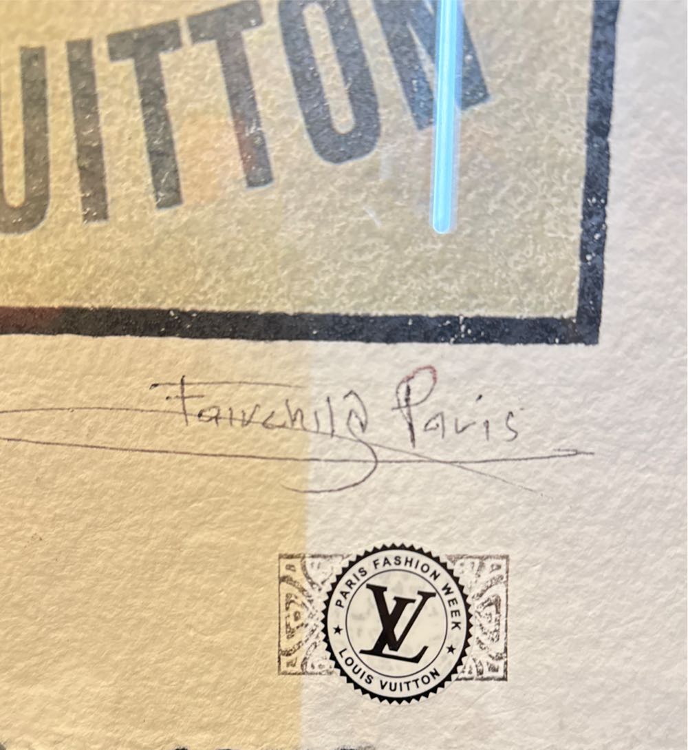 Fairchild Paris Luis Vuitton Poster - Fairchild Paris art collectible - Main Image 3