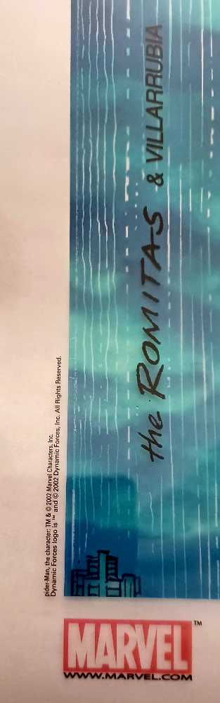 Spider-man In The Rain Litho  art collectible - Main Image 2