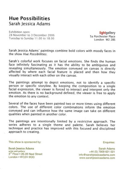 Blue Possibilities - Sarah Jessica Adams art collectible - Main Image 2