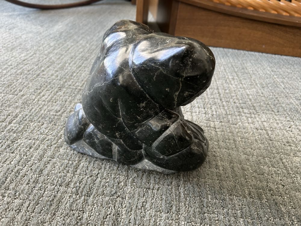 Hunter With Bear - Joe Aculiak art collectible - Main Image 2