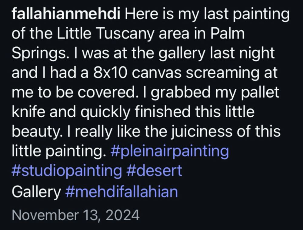 Little Tuscany - Mehdi Fallahian art collectible - Main Image 3