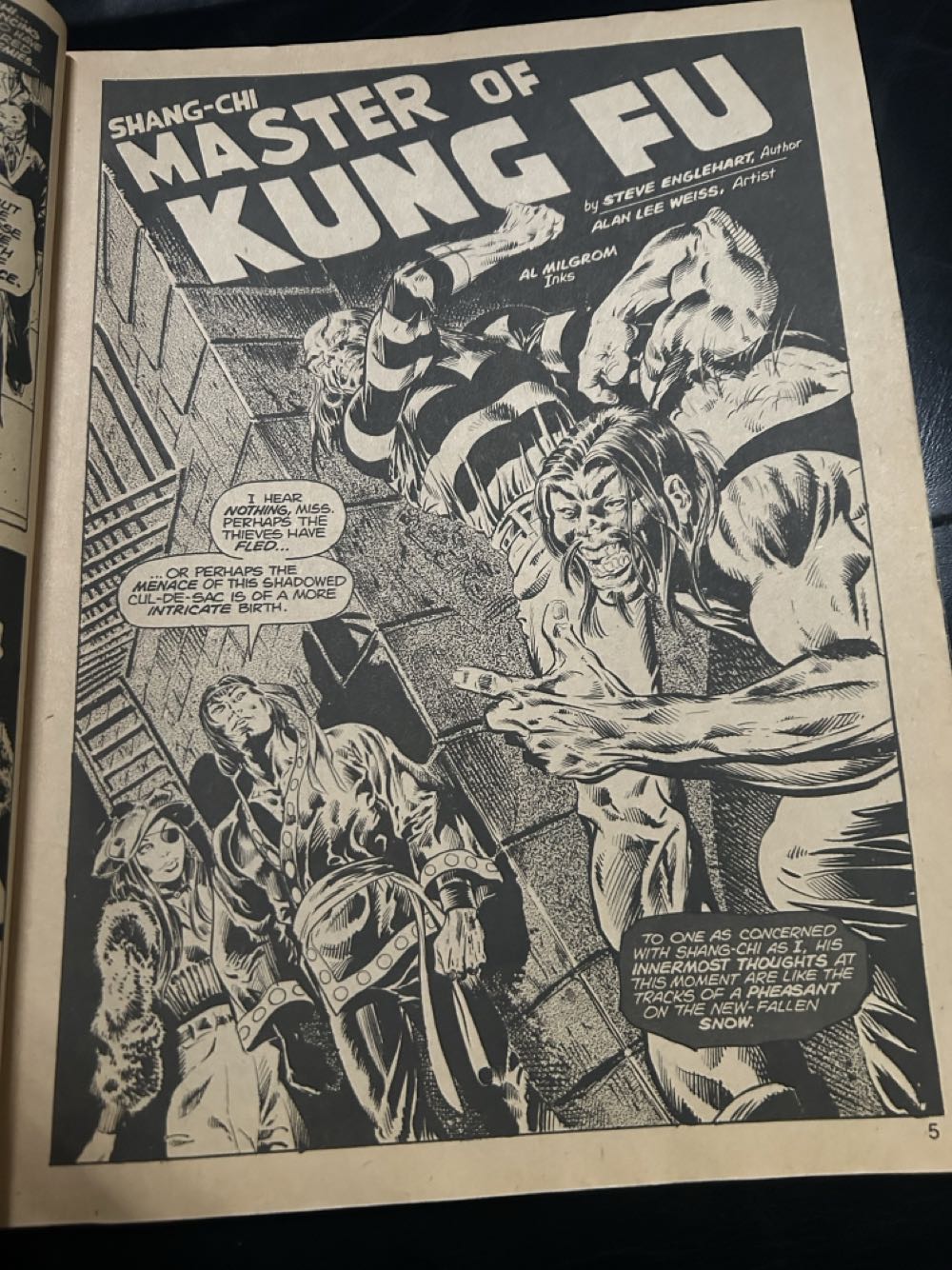 the deadly hands of kung fu - al milgrom art collectible - Main Image 3