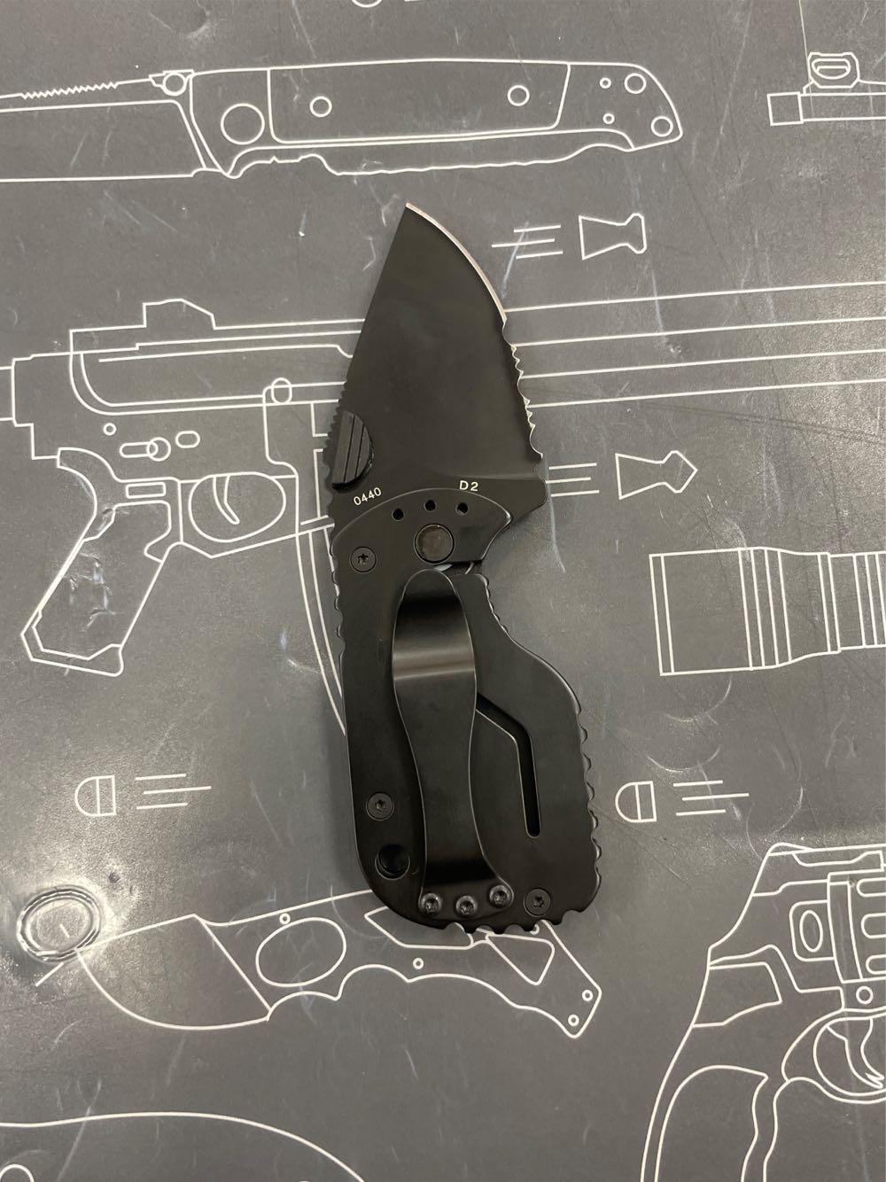 Böker Plus Subcom 2.0 All Black  art collectible [Barcode 4045011238109] - Main Image 2