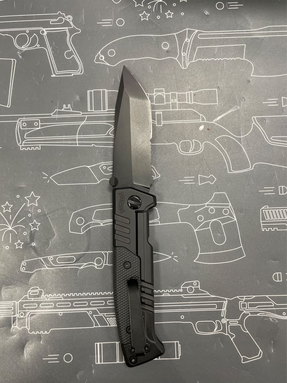 Walther PDP Tanto + Gurtschneider Schwarz 5.0898  art collectible [Barcode 4000844867841] - Main Image 2