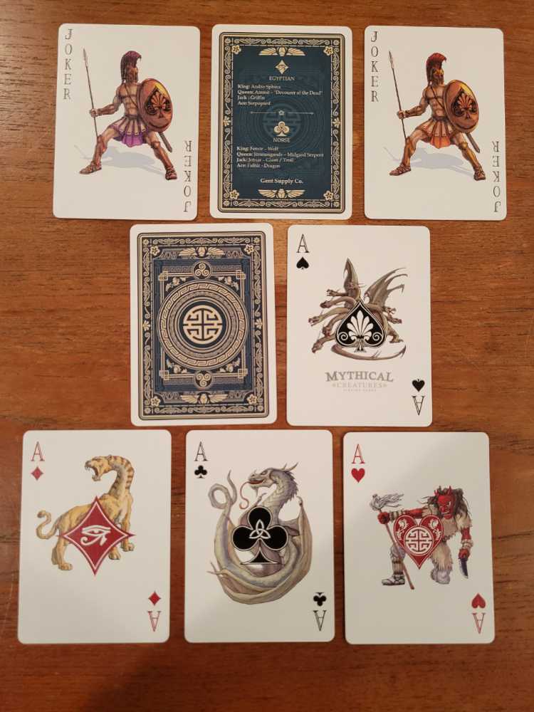 Bicycle Mythical Creatures  - Guzo Barboa art collectible [Barcode 857026006048] - Main Image 3