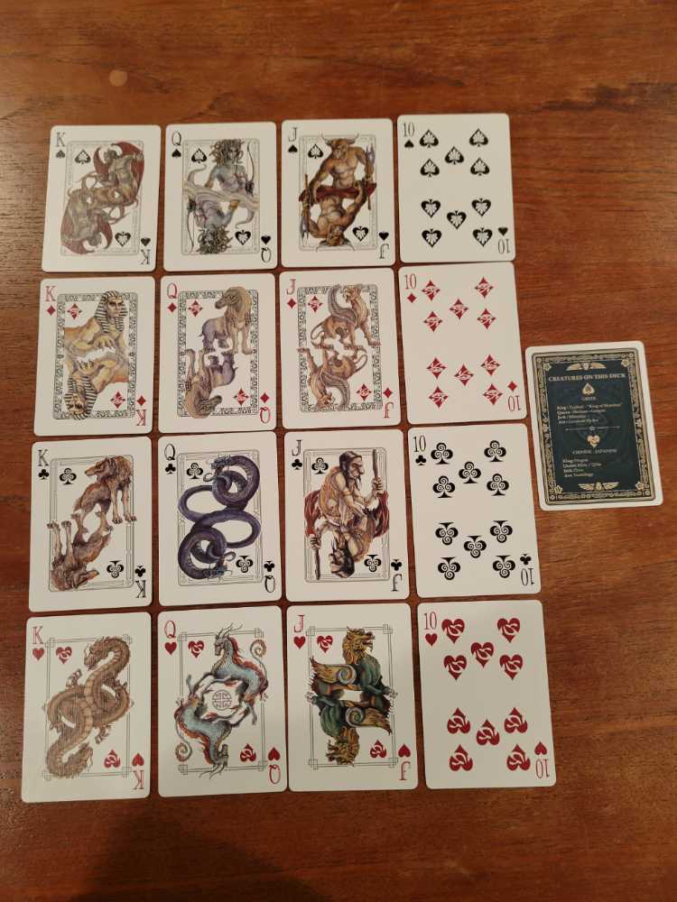 Bicycle Mythical Creatures  - Guzo Barboa art collectible [Barcode 857026006048] - Main Image 4