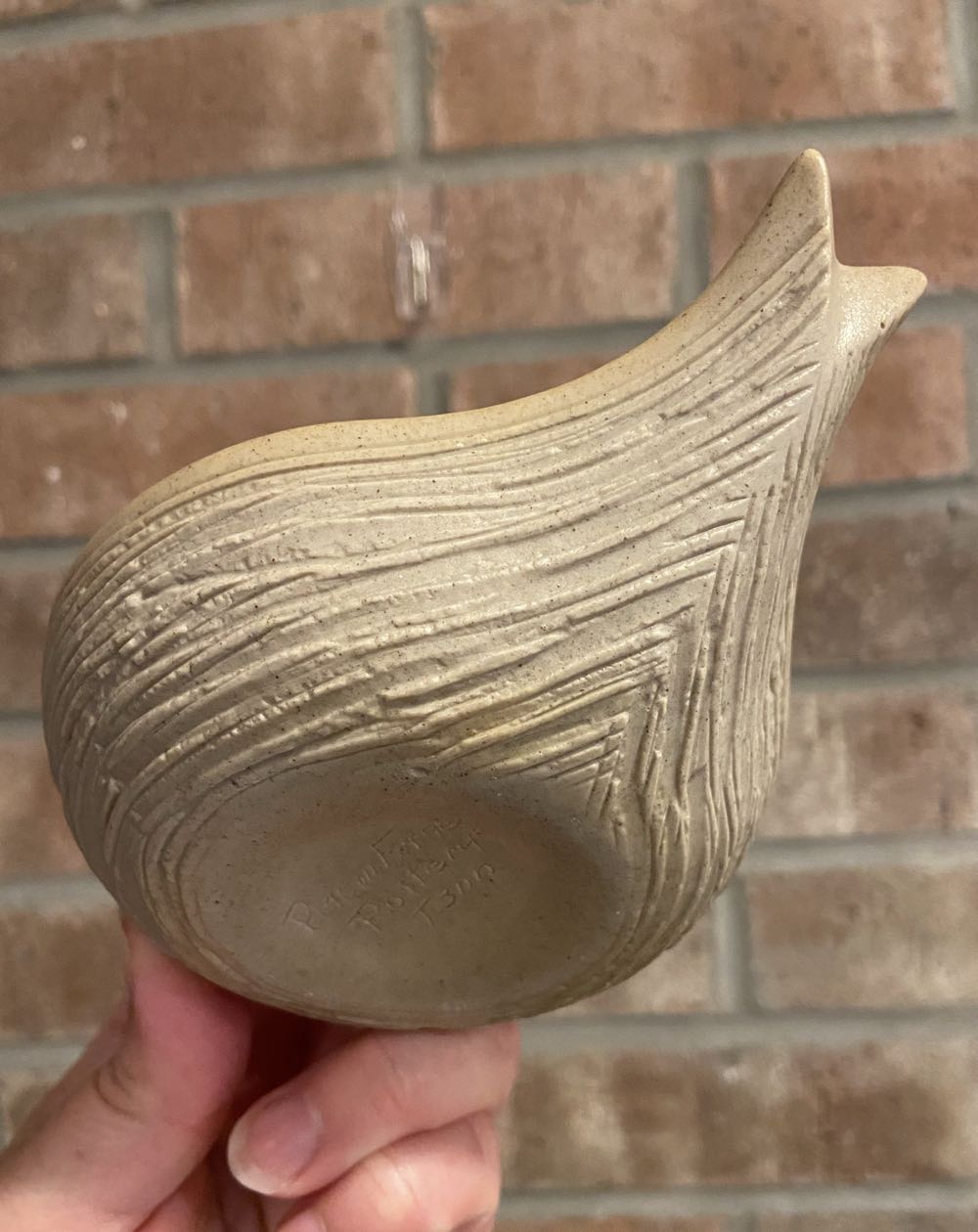 Pottery Candle Holder - Pigeon Forge art collectible - Main Image 2