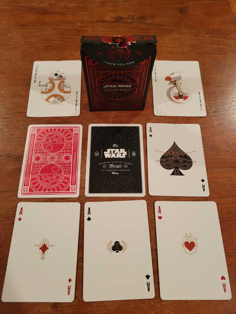Theroy 11 Star Wars Dark Side Playing Cards  art collectible - Main Image 3