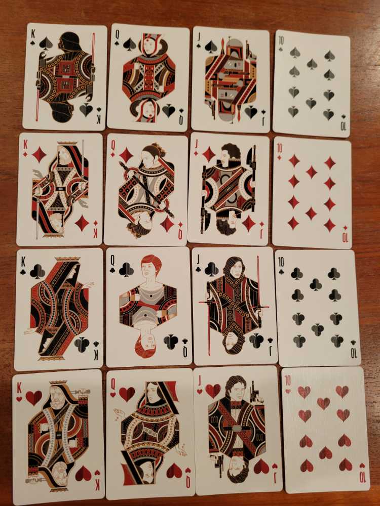 Theroy 11 Star Wars Dark Side Playing Cards  art collectible - Main Image 4