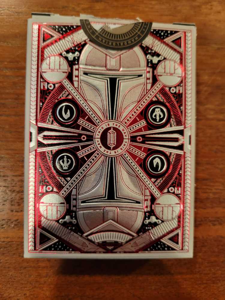 Theroy 11 Star Wars The Mandalorian Playing Cards  art collectible - Main Image 2