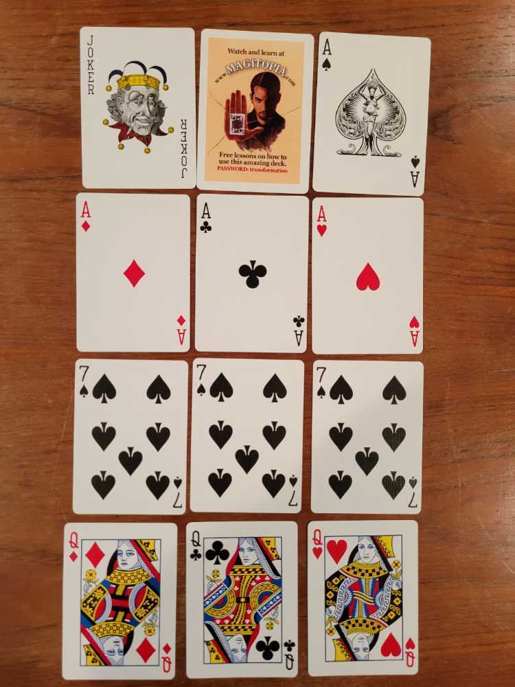 Bicycle Split Spades Transformation (Svengali) - Mark Stuzman art collectible - Main Image 3