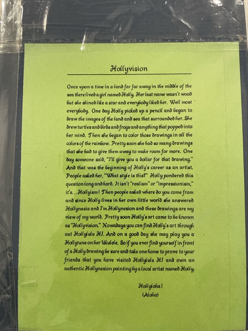 Volcano - Holly Kitaura art collectible - Main Image 2