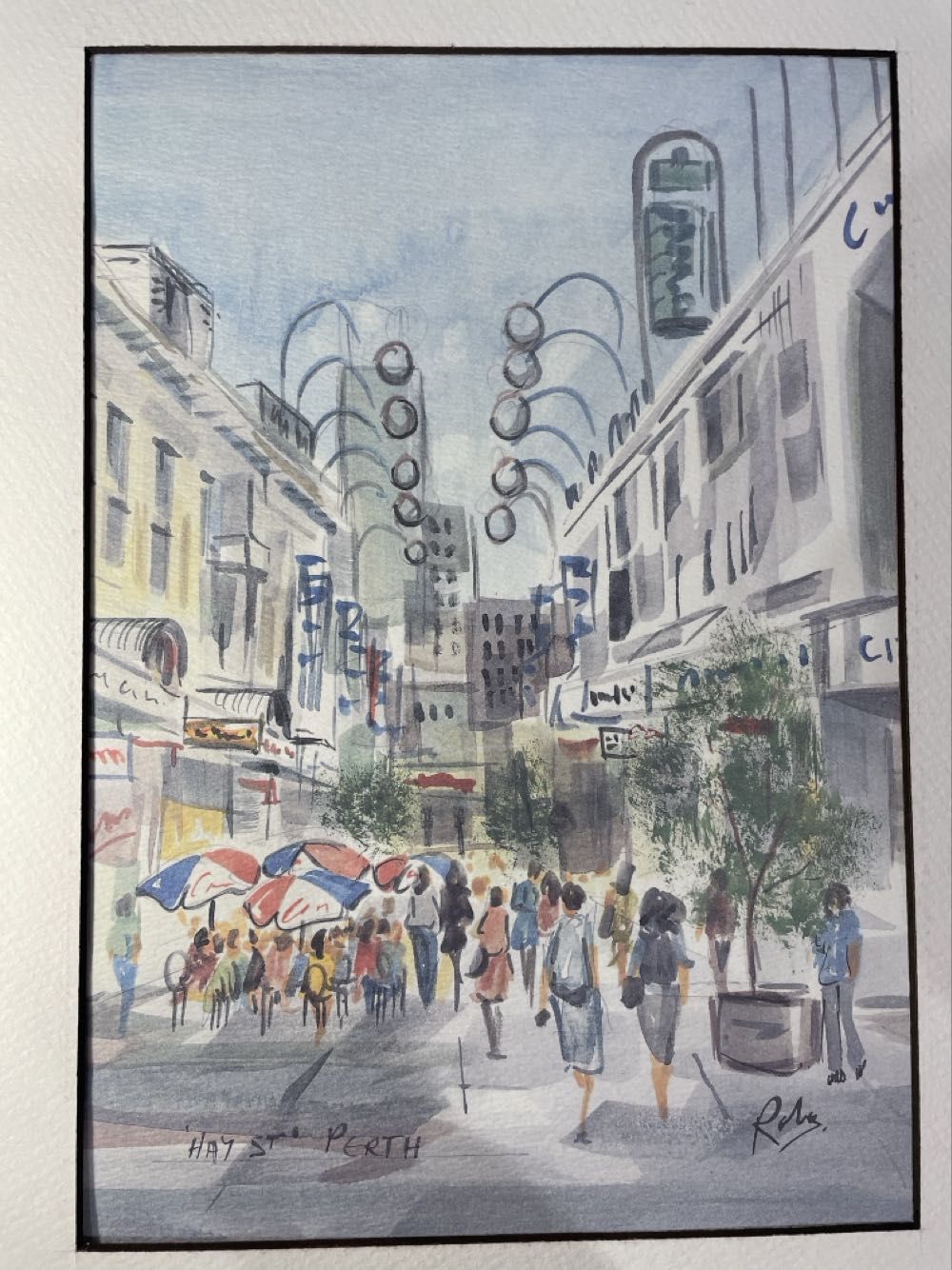 Antique Gardner Large Bowl