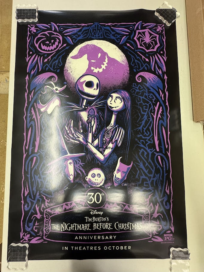 The Nightmare Before Christmas 30th Anniversary - Walt Disney Pictires art collectible - Main Image 3