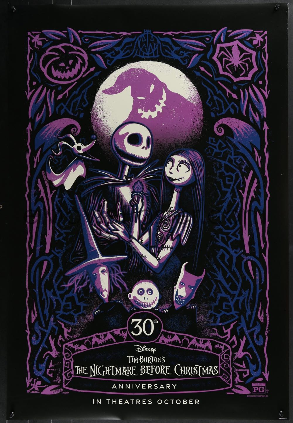 The Nightmare Before Christmas 30th Anniversary - Walt Disney Pictires art collectible - Main Image 4