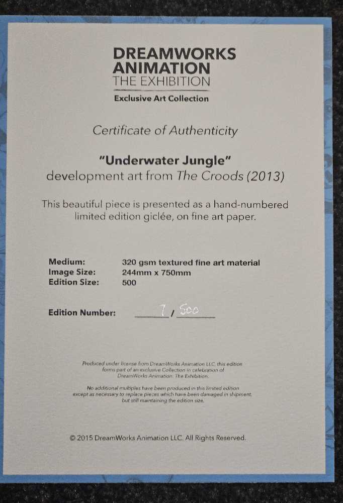 Underwater Jungle  - Arthur Fong art collectible - Main Image 2