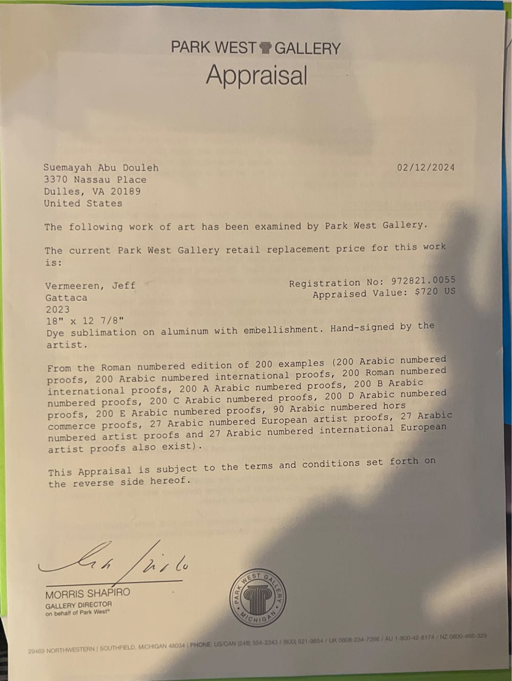 Gattaca - Jeff Vermeeren art collectible - Main Image 2