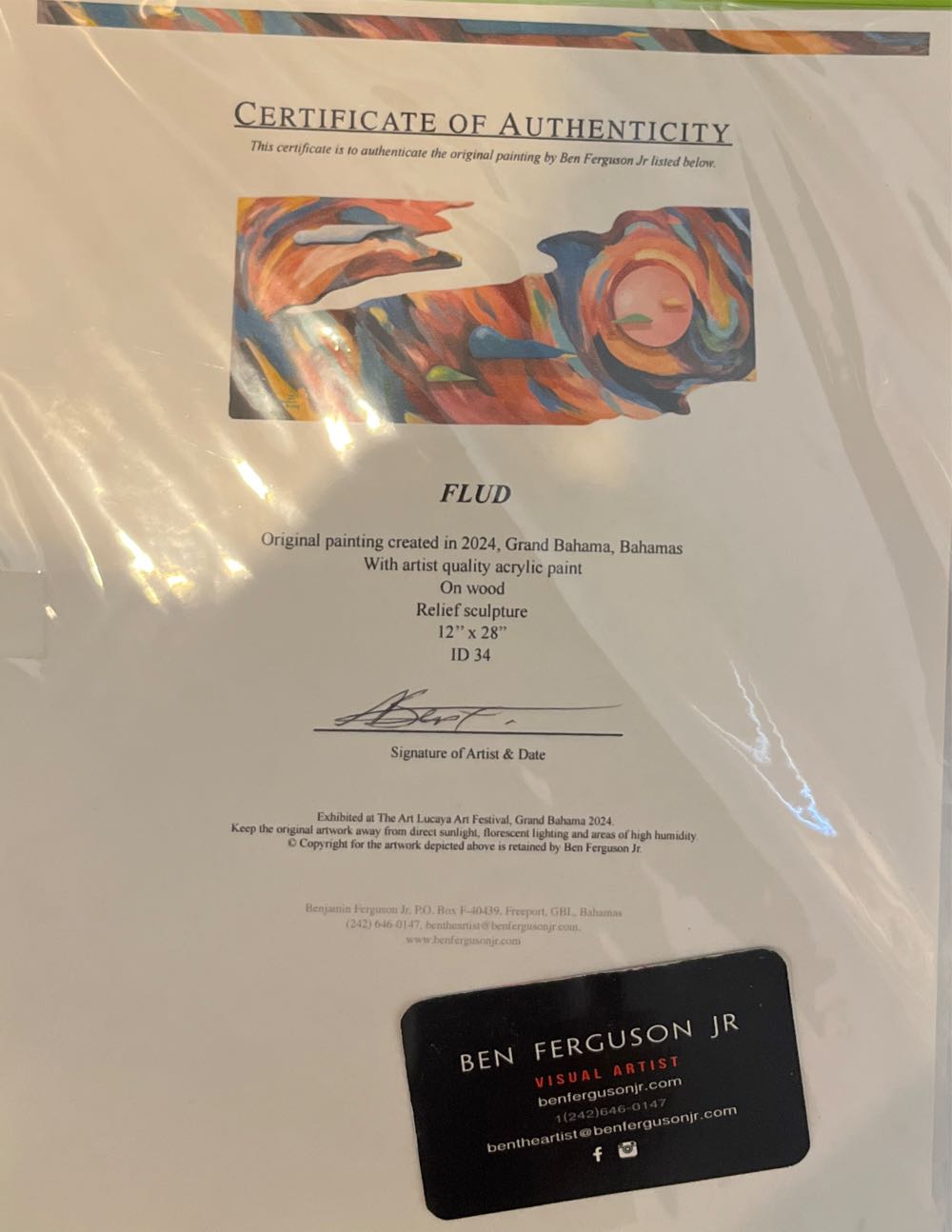 FLUD - Ben Ferguson Jr art collectible - Main Image 2