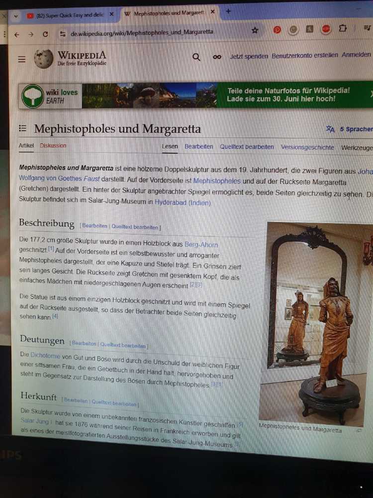 Mephistopholes & Margaretta  art collectible - Main Image 2