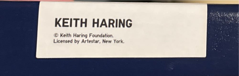 UNIQLO UT X Keith Haring Small Plate  art collectible [Barcode 2000156937616] - Main Image 2