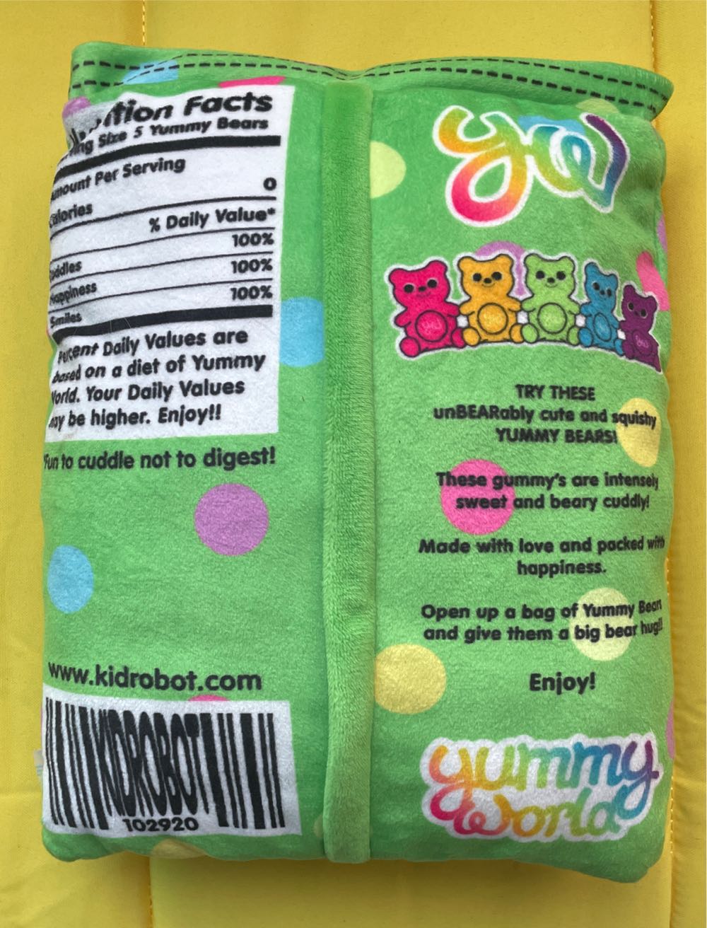 Plüschfigur / Essen / Yummy Bears / Gummibärchen - Yummy World art collectible - Main Image 2