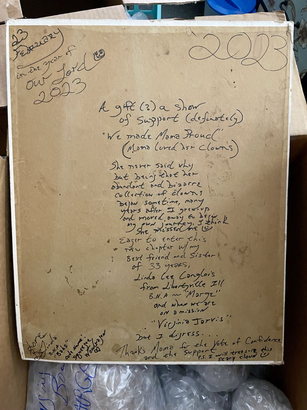 Clown Painting - Nana  art collectible - Main Image 2