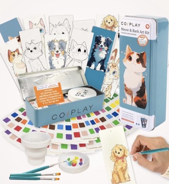 Medieval Cat In Pink